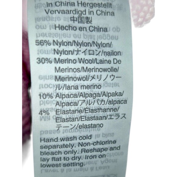 J.Crew merino wool Blend pink Turtle neck Girlie Core sweater dress Size M - Picture 5 of 7